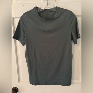 NOBULL Short Sleeve Training Tee — grayish green